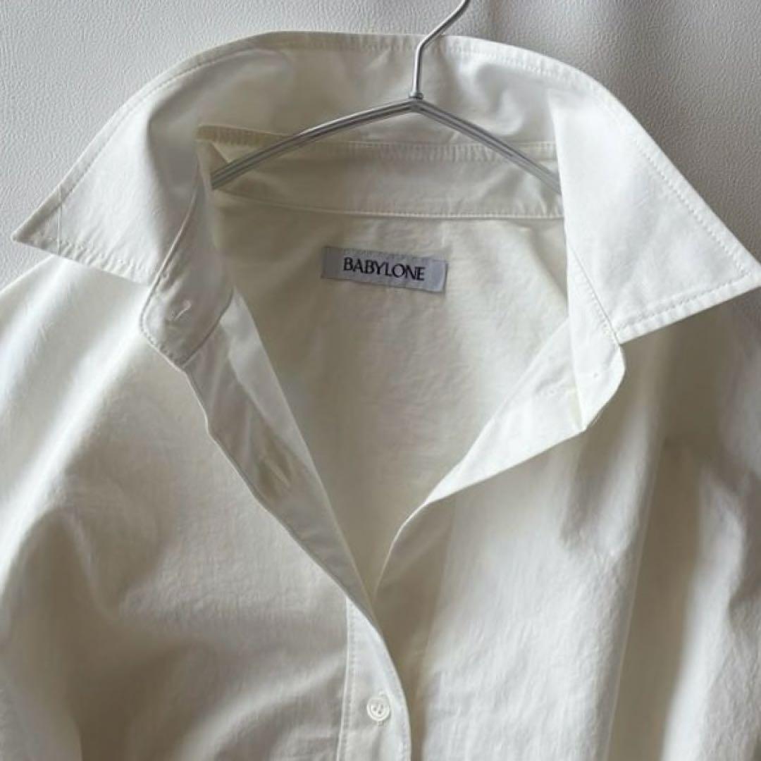 バビロン 定価2,3万 ゆったり上質コットンオーバーサイズシャツ 日本製