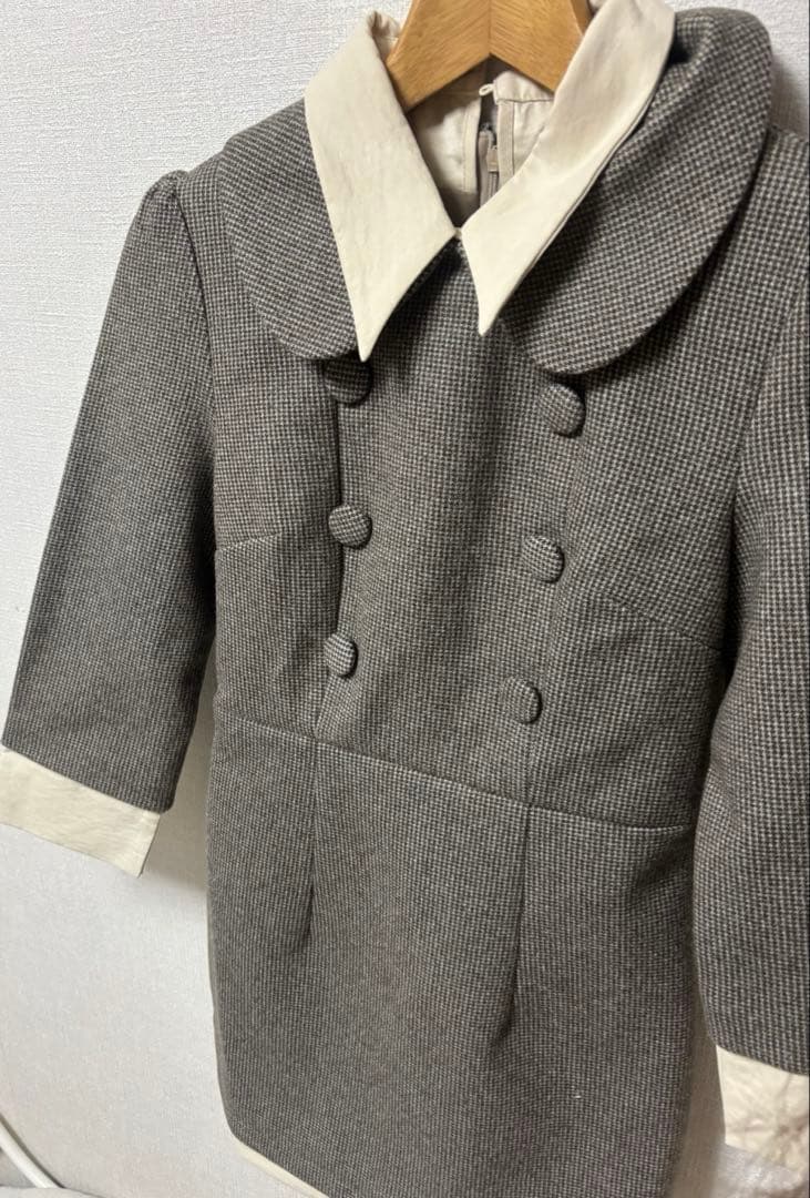 フロントボタンドッキングミニワンピース Ciel