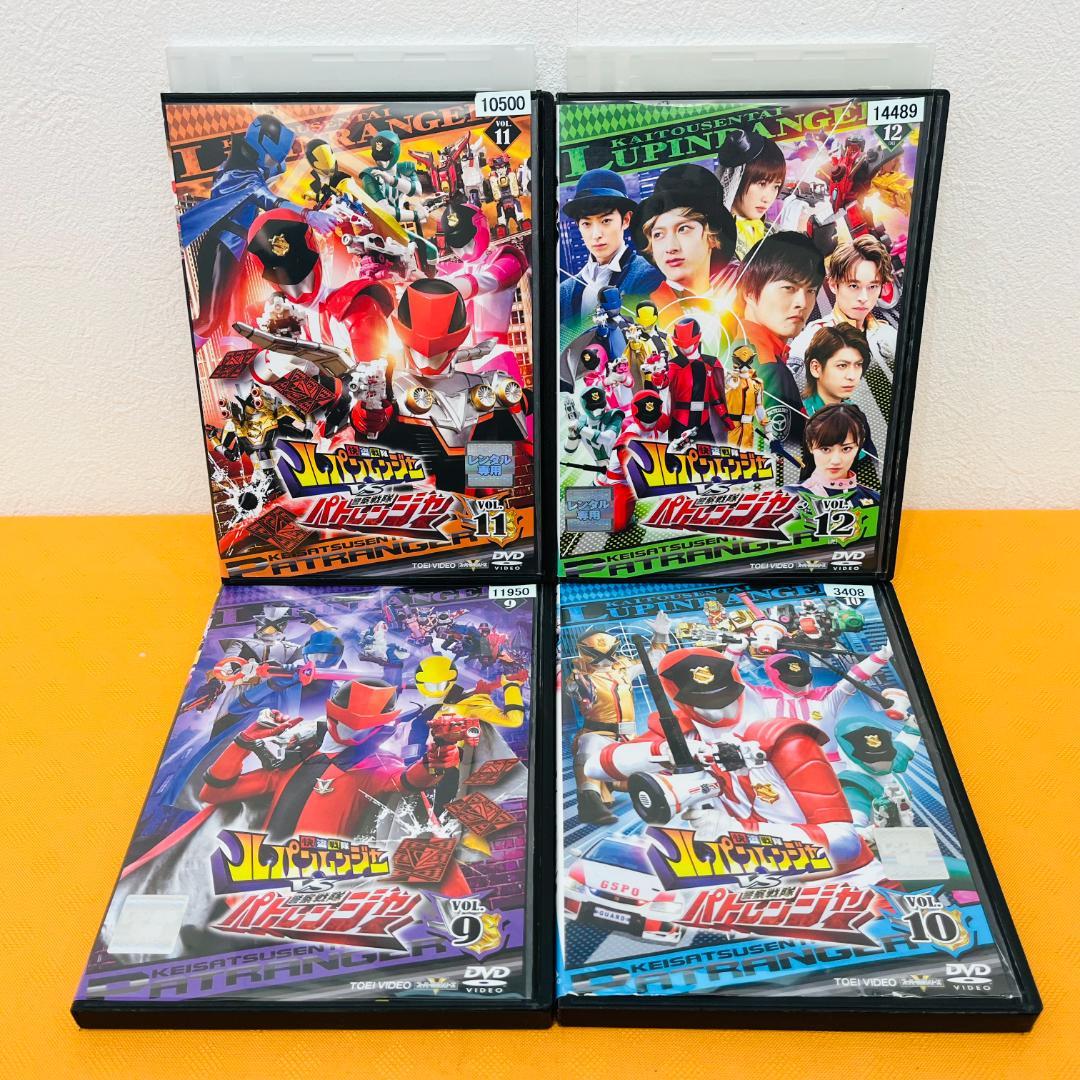『ルパンレンジャー vsパトレンジャー』全12巻セット レンタル使用済DVD