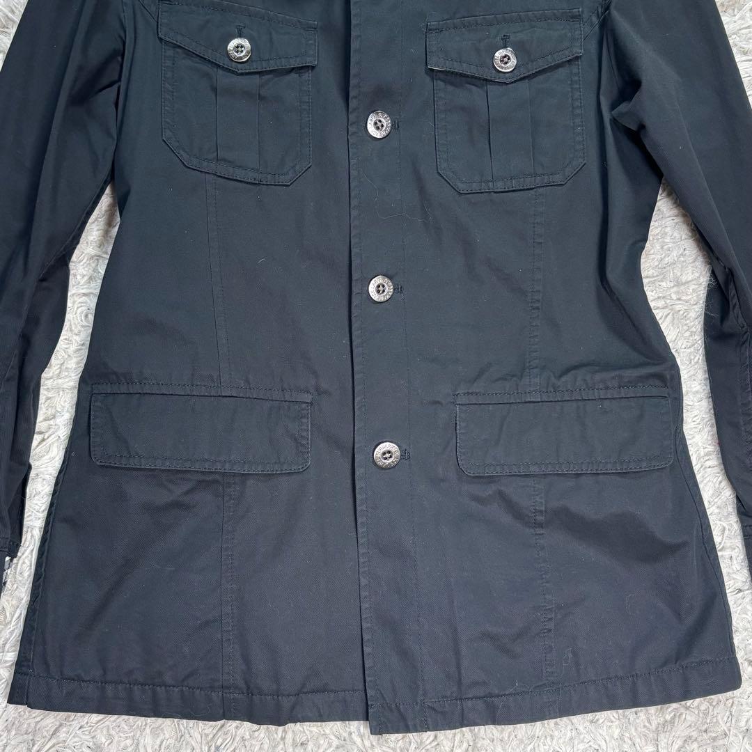 BURBERRY BLACK LABEL ミリタリージャケット　ノバチェック　L