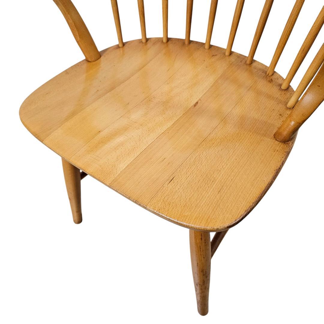 飛騨産業 キツツキ ウィンザーチェア アームチェア オーク ヴィンテージ レトロ