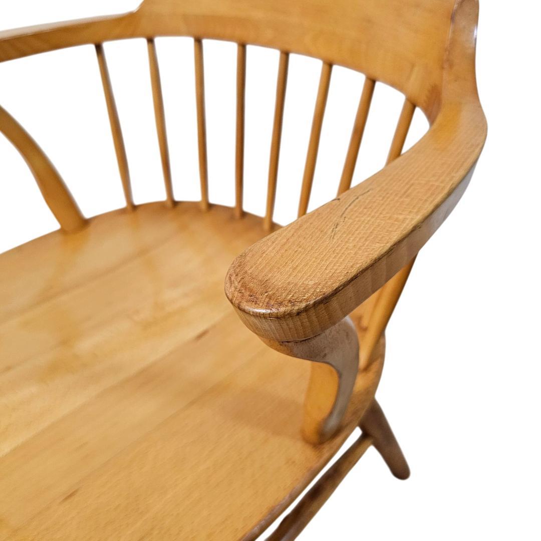 飛騨産業 キツツキ ウィンザーチェア アームチェア オーク ヴィンテージ レトロ