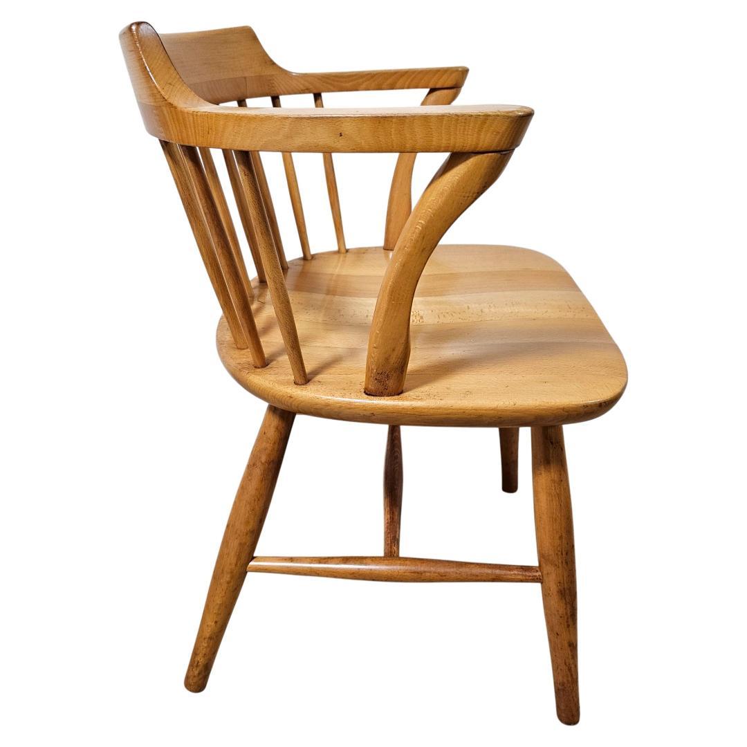 飛騨産業 キツツキ ウィンザーチェア アームチェア オーク ヴィンテージ レトロ