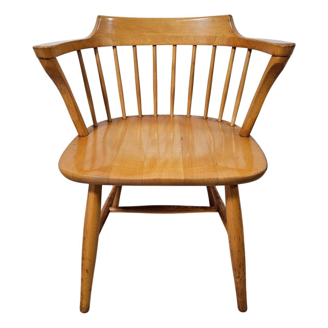 飛騨産業 キツツキ ウィンザーチェア アームチェア オーク ヴィンテージ レトロ