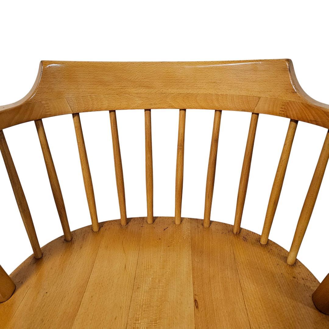 飛騨産業 キツツキ ウィンザーチェア アームチェア オーク ヴィンテージ レトロ