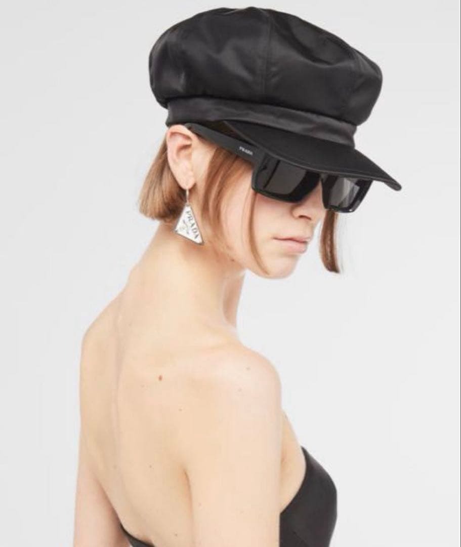 h*k様 プラダ　ハンチング　ブラック　M