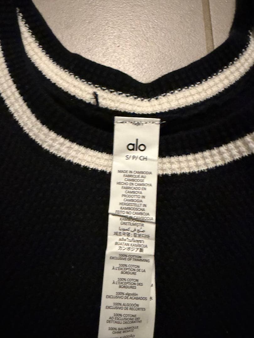 alo 未使用テニスクラブ セーターニット ドレス