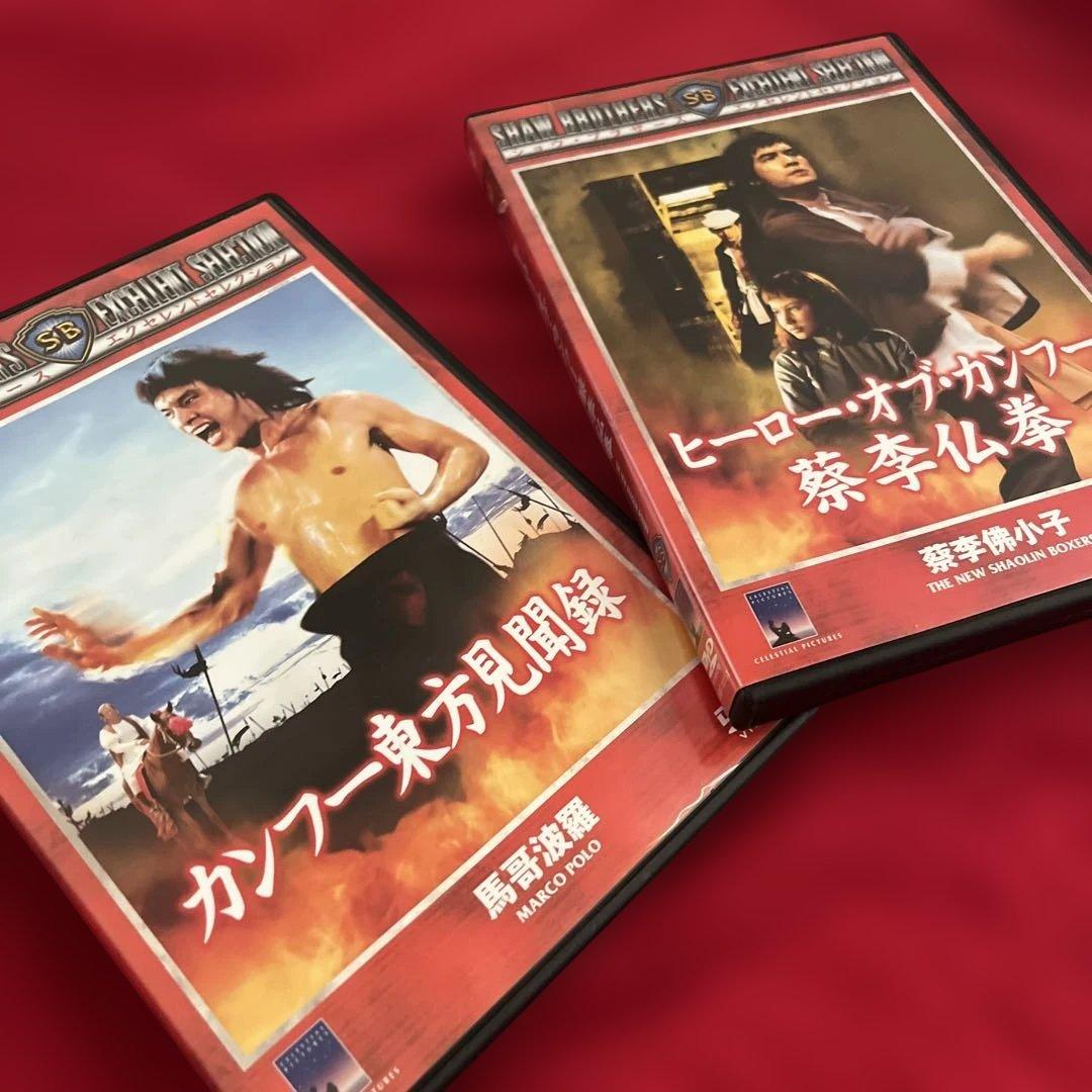 2本セット　廃盤　カンフー東方見聞録　ヒーロー・オブ・カンフー 蔡李仏拳　DVD