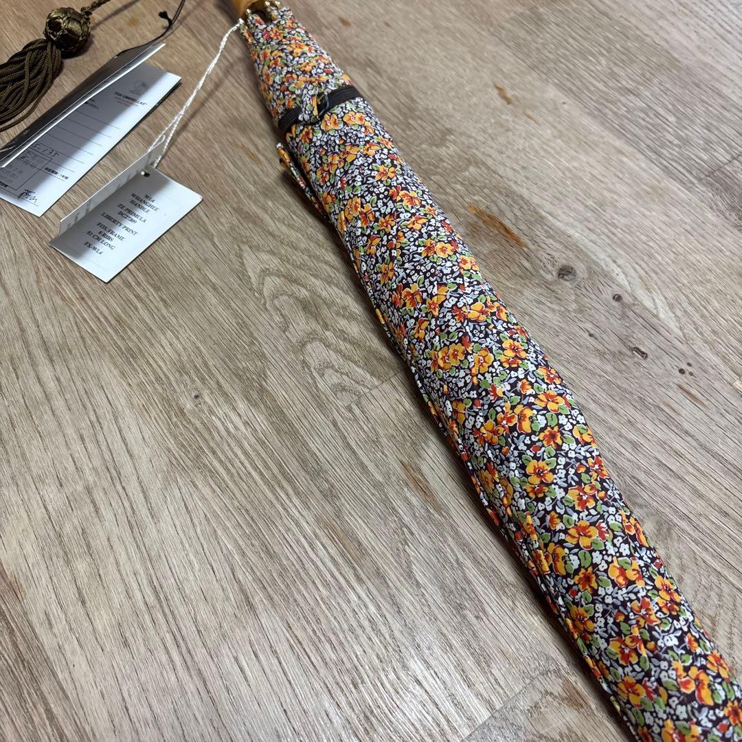 FOX UMBRELLAS フォックスアンブレラズ　高級傘　雨傘　長傘　花柄