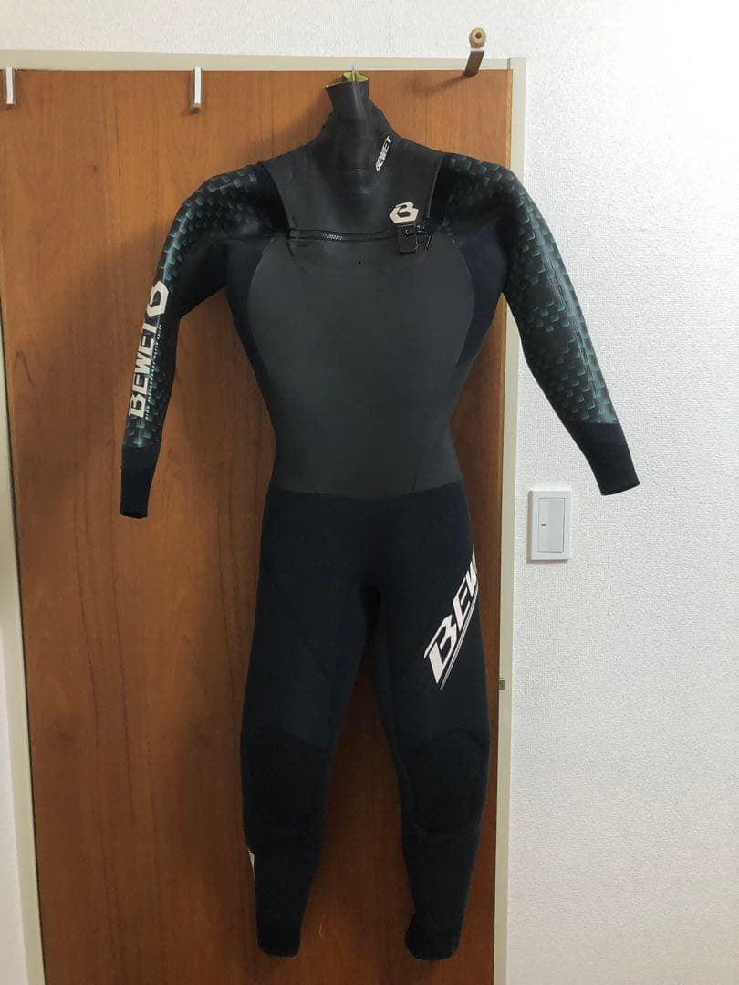 BEWET ドライスーツ ブラック/グレー