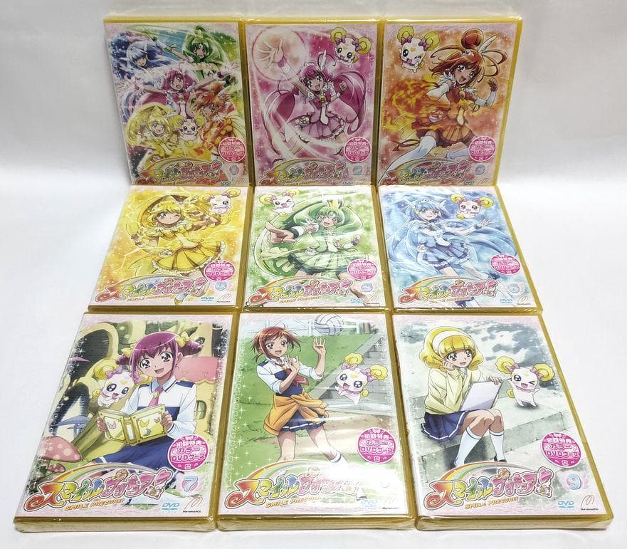 【新品・未開封】スマイルプリキュア! DVD 全16巻セット