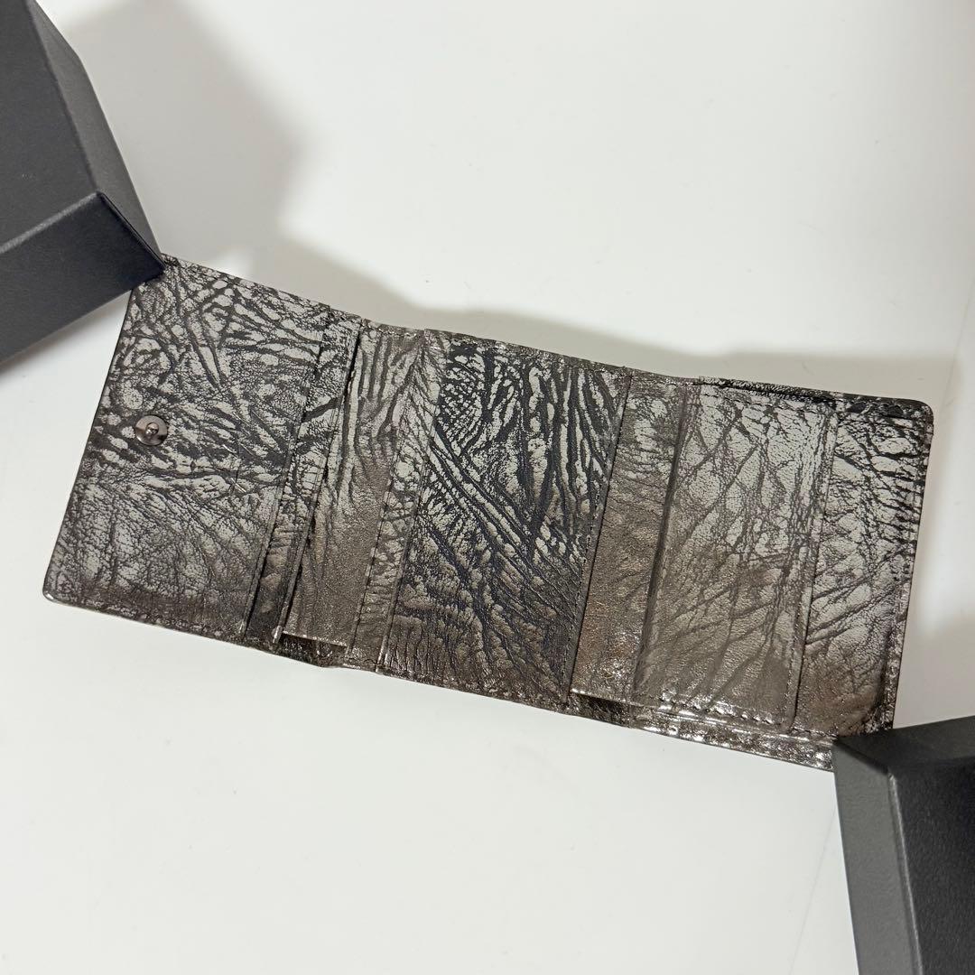 ⭐️未使用品⭐️　ディスコードヨウジヤマモト　三つ折り財布　ユニセックス　レザー