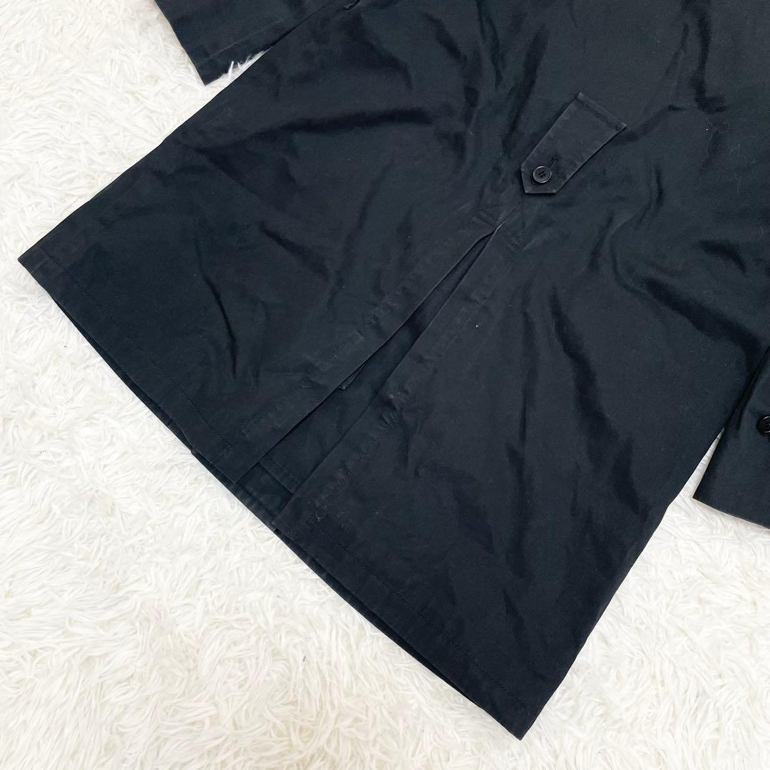 【美品】DOLCE&GABBANA コットンコート 黒 48 Lサイズ相当