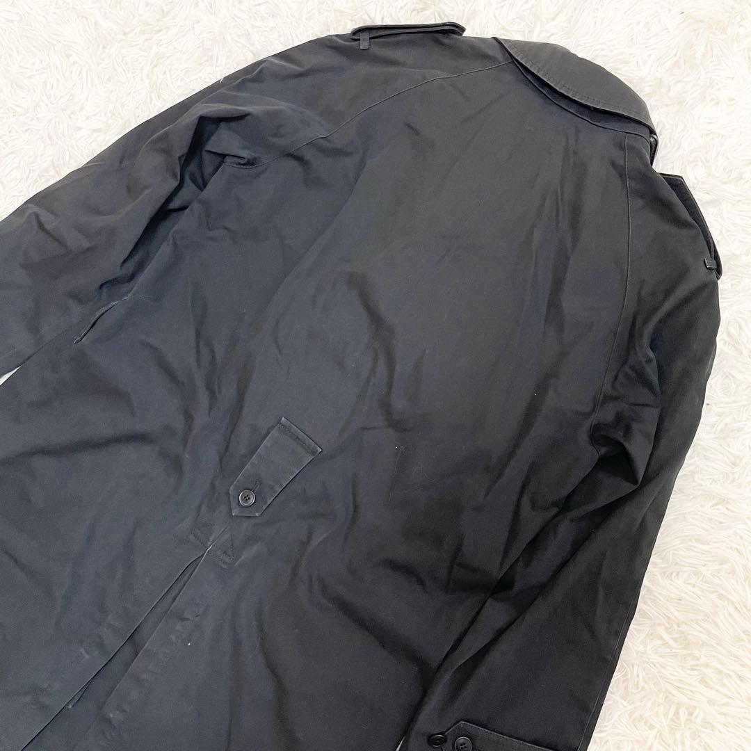 【美品】DOLCE&GABBANA コットンコート 黒 48 Lサイズ相当