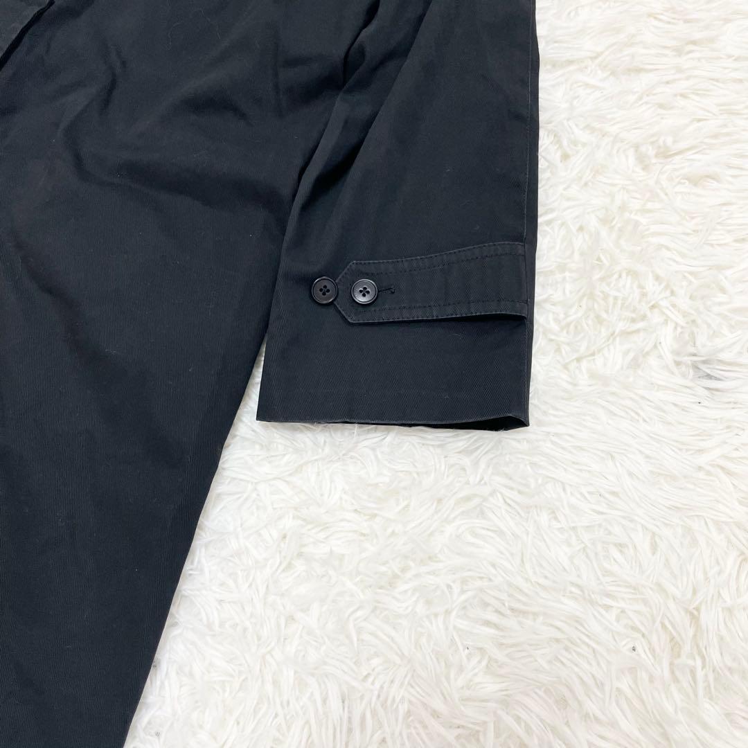 【美品】DOLCE&GABBANA コットンコート 黒 48 Lサイズ相当