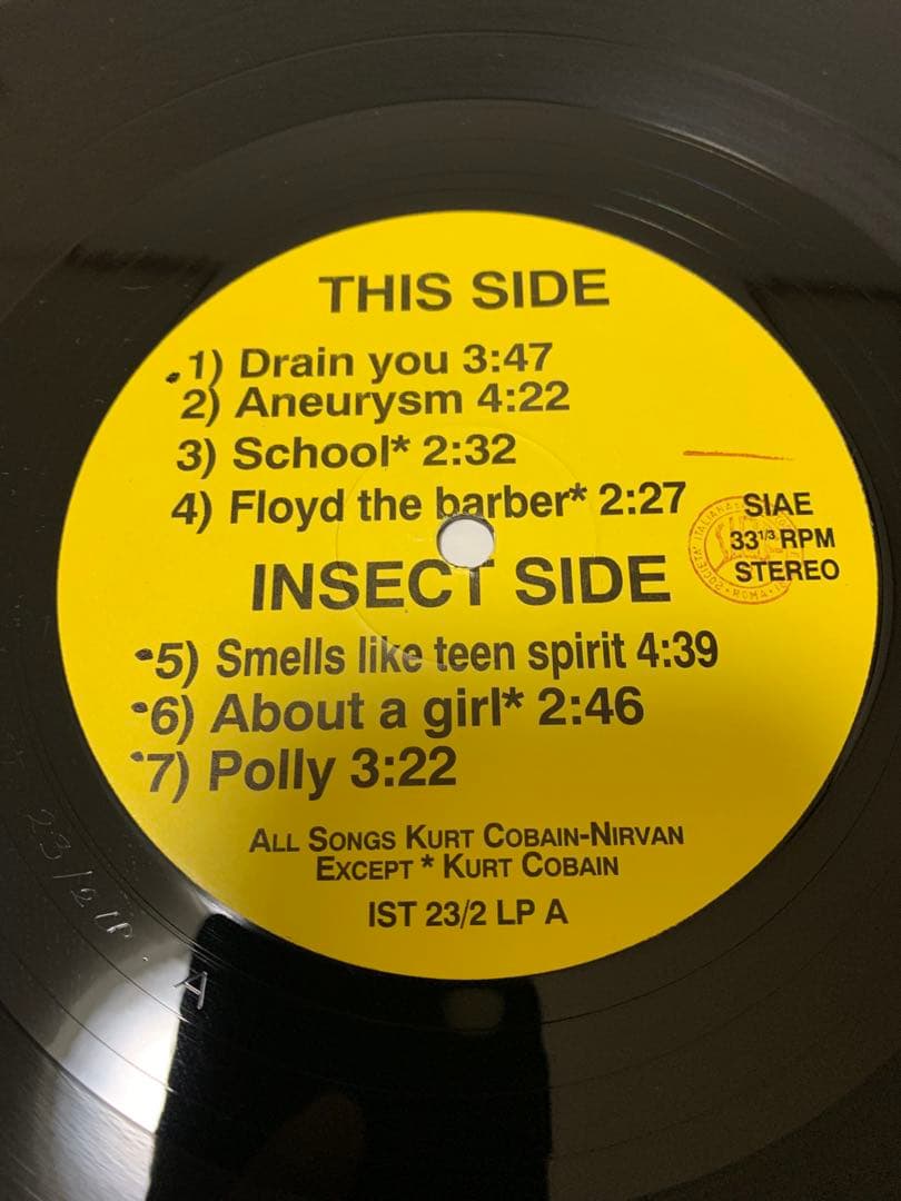 Nirvana Seattle Sound,Sounds Great レコード