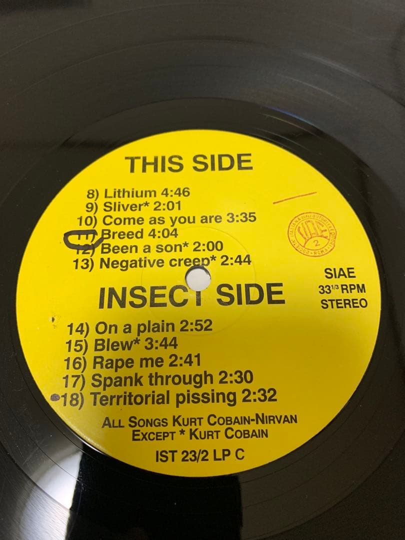 Nirvana Seattle Sound,Sounds Great レコード