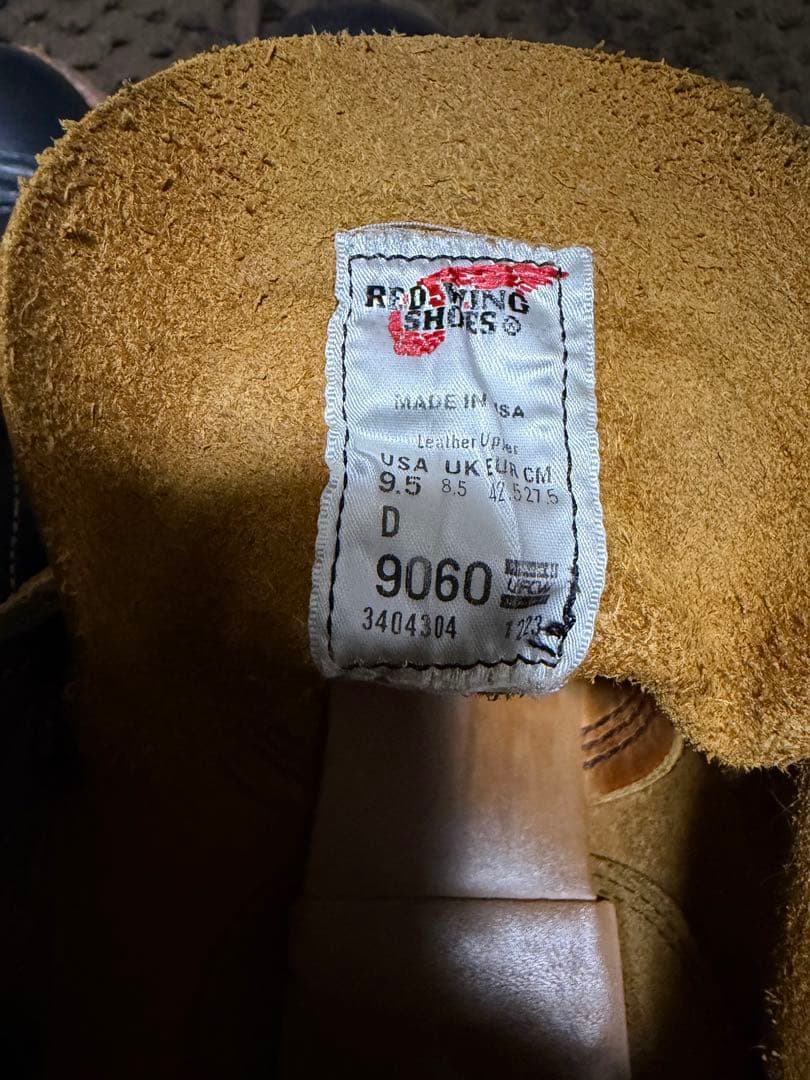 靴 REDWING BECKMAN FLATBOX 9060 9.5D