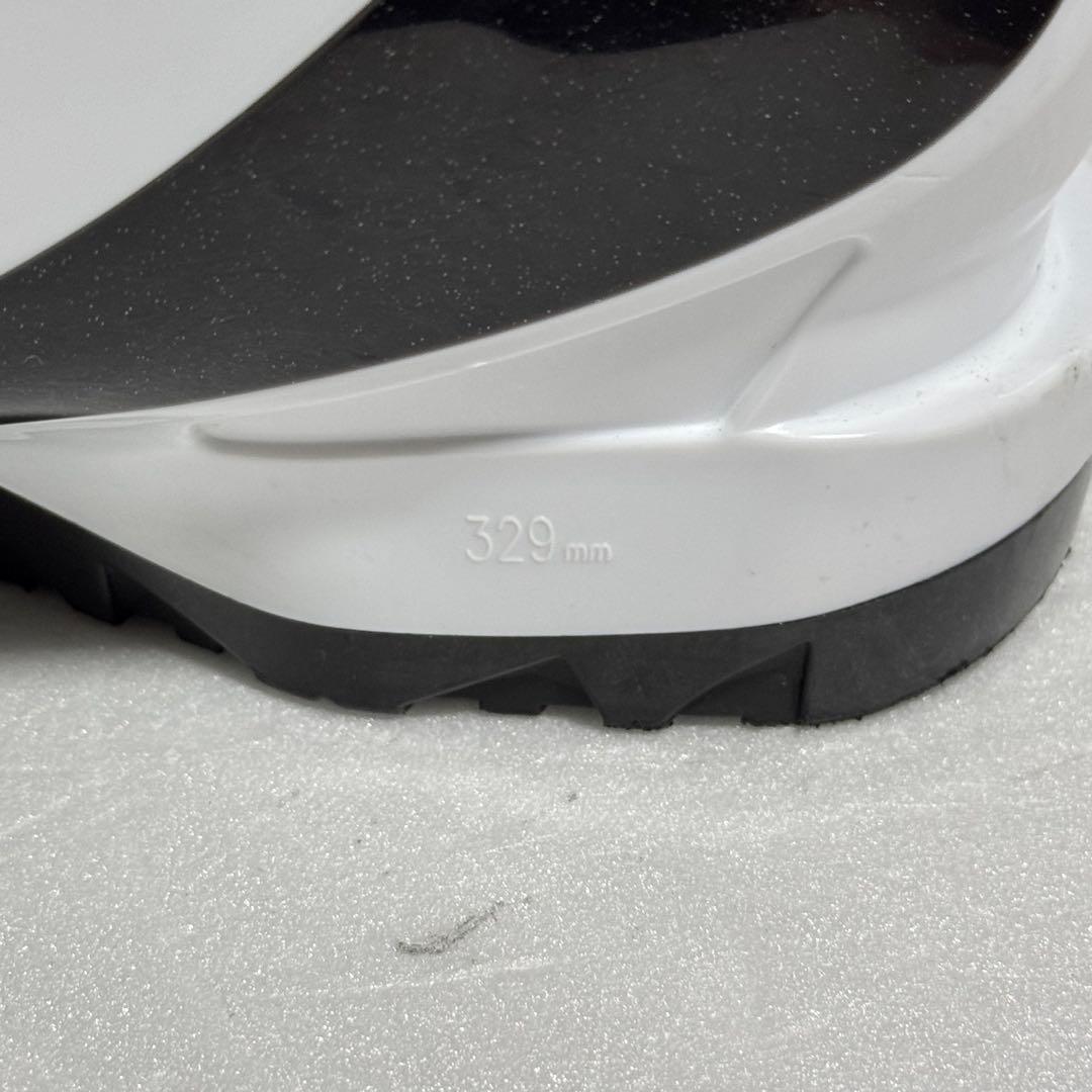 28-28.5cm スキーブーツ黒色ブラックホワイト初心者329mmATOMIC