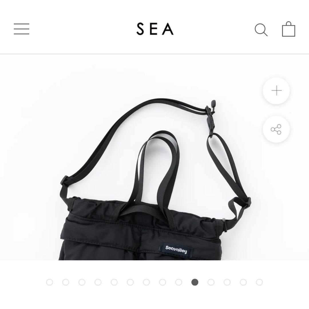 SEAVALLEY MINI HELMET BAG SEA JAPAN シー