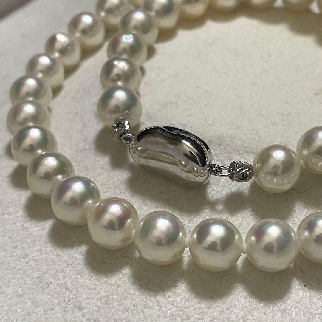 【超大珠✨3点セット】あこや真珠 8.0-8.5 ネックレス イヤリング パール