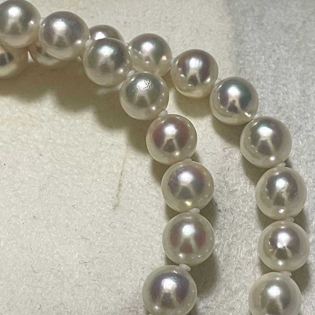 【超大珠✨3点セット】あこや真珠 8.0-8.5 ネックレス イヤリング パール