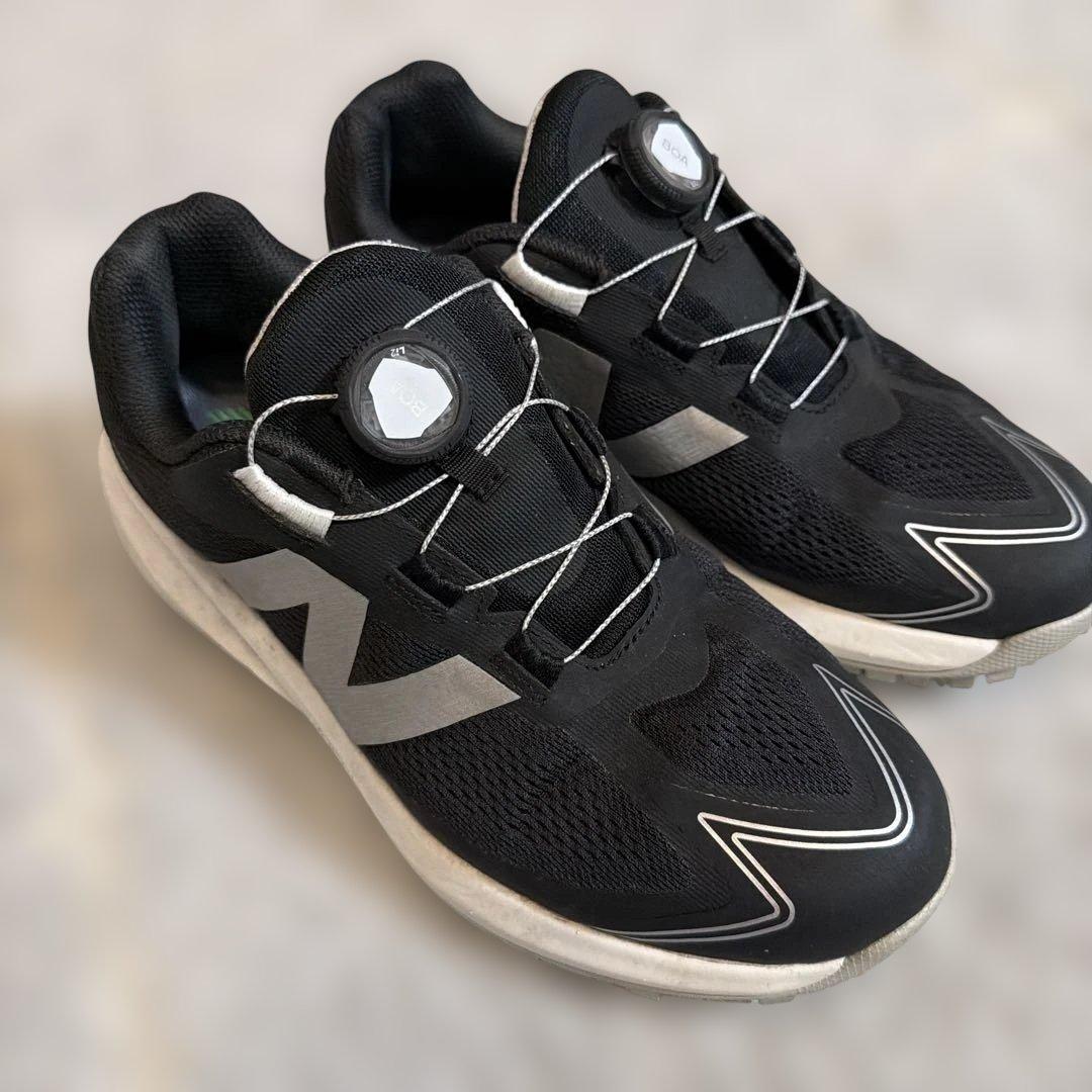 ニューバランス　ゴルフ　1001v5 完売人気モデル　ブラック