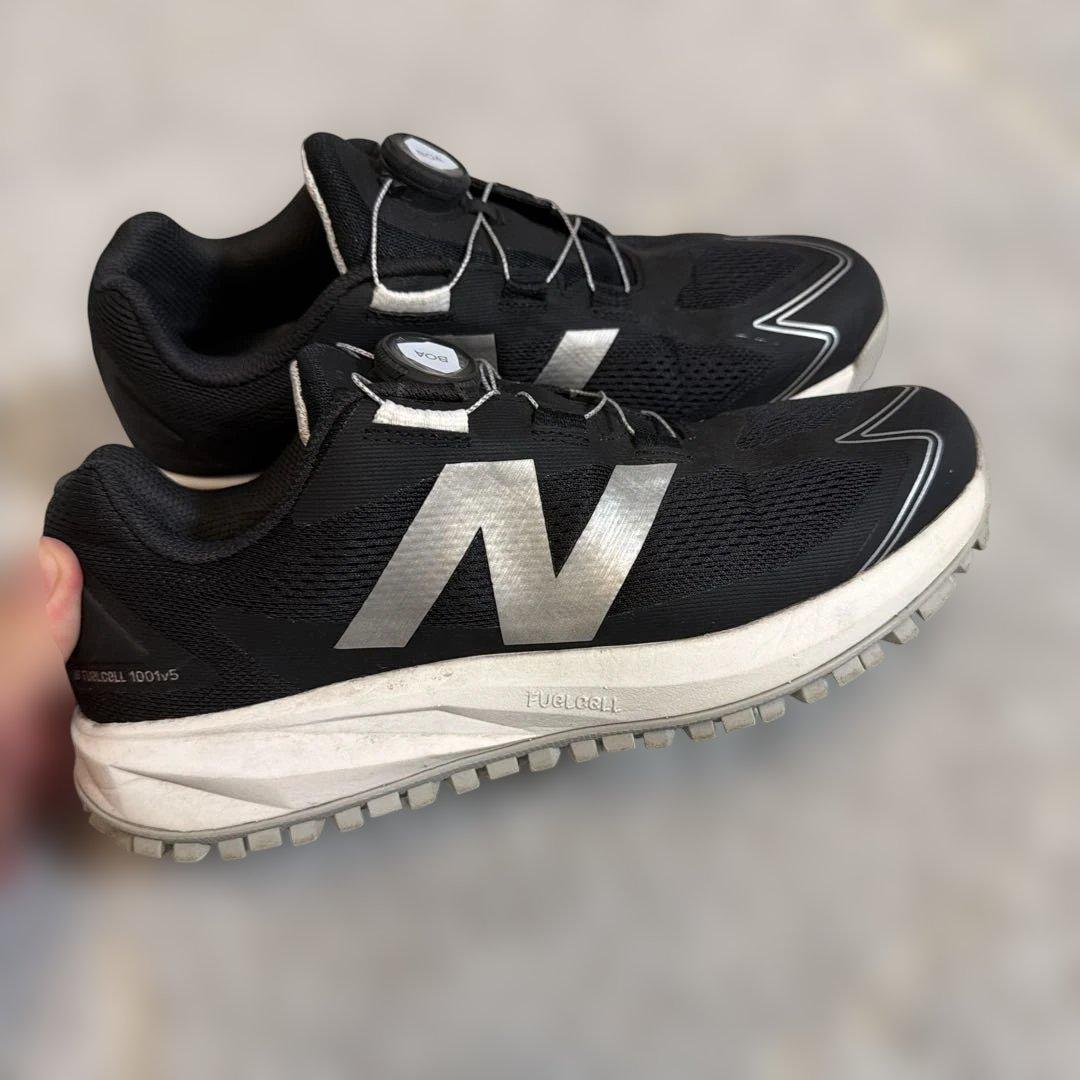 ニューバランス　ゴルフ　1001v5 完売人気モデル　ブラック