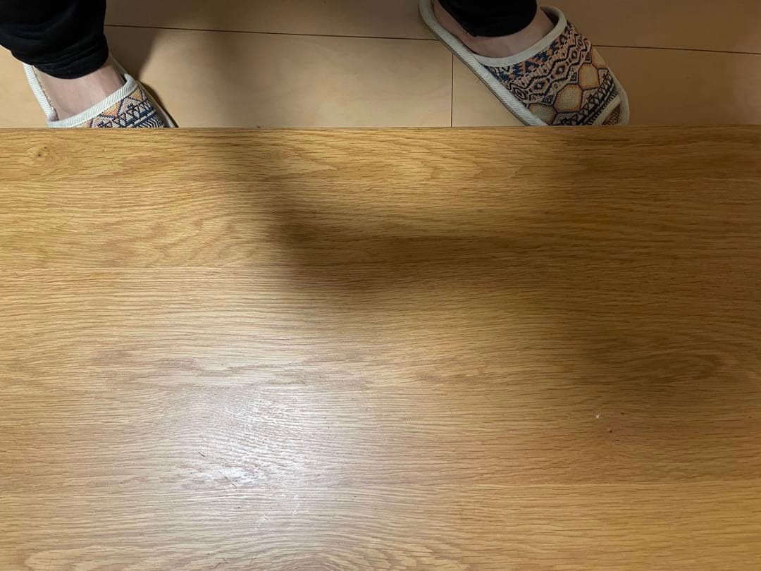 無印　折りたたみ　長テーブル