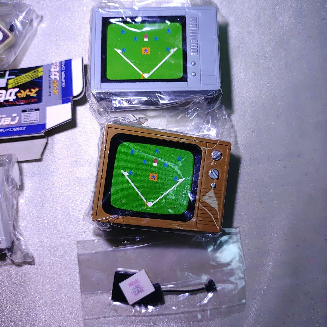 未組立　エポック社の伝説のテレビゲーム　 全7種　ミニフィギュア