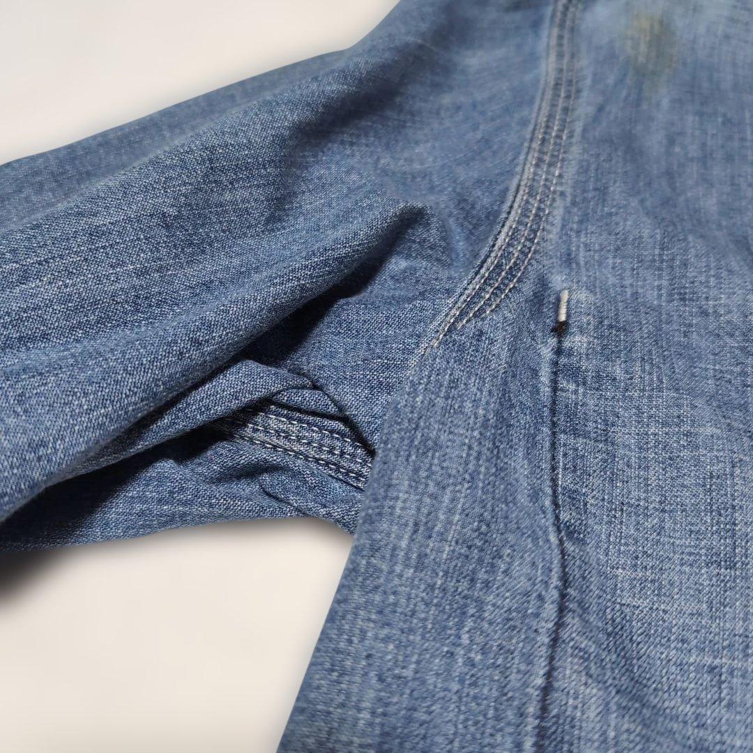 古着　【Carhartt カーハート】 デニム　カバーオール　Lサイズ