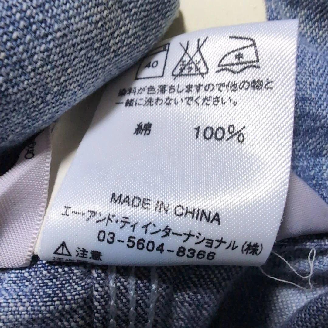 古着　【Carhartt カーハート】 デニム　カバーオール　Lサイズ