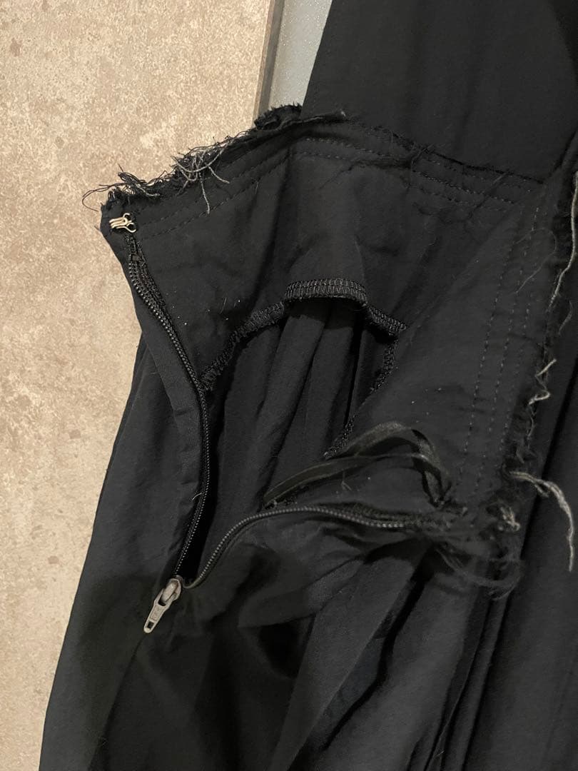 コムデギャルソン エプロン ワンピース 紺