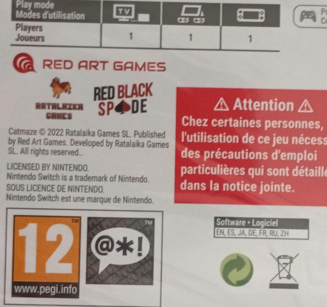 Nintendo Switch Ray's Arcade Chronology & Catmaze