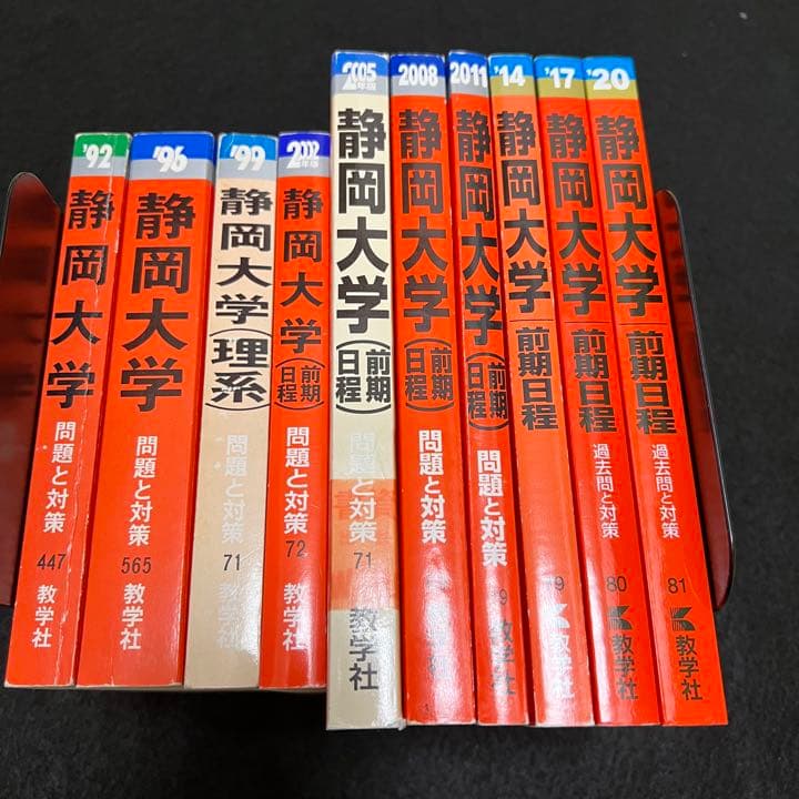 赤本　静岡大学　前期日程　1988年～2019年　32年分