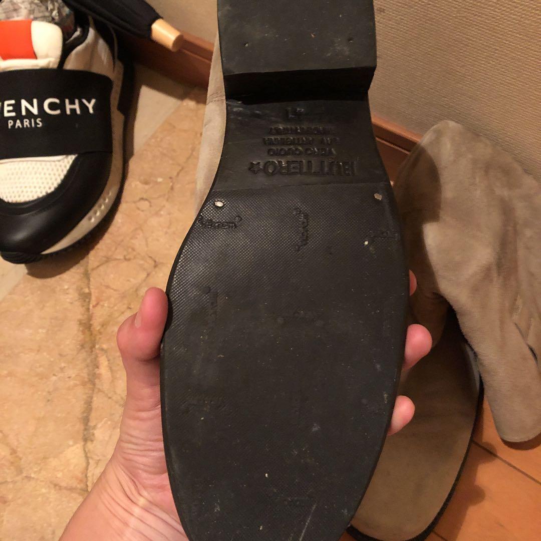 ブッテロBUTTEROスウェードペコスブーツ41