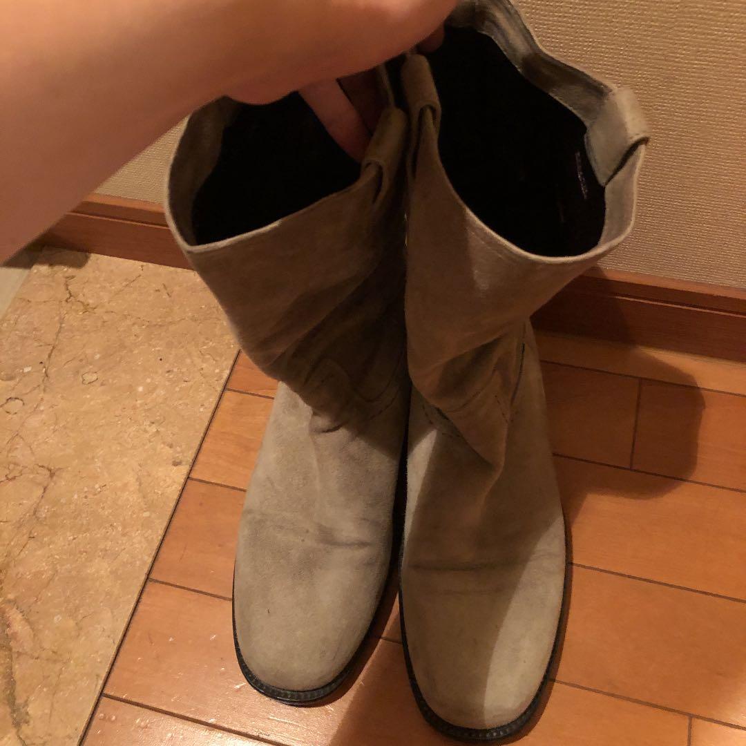 ブッテロBUTTEROスウェードペコスブーツ41