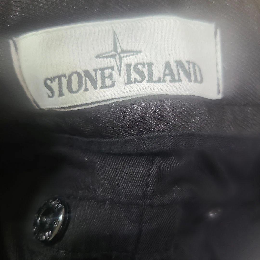 Stone  ストーンアイランドカーゴパンツ ブラック W30