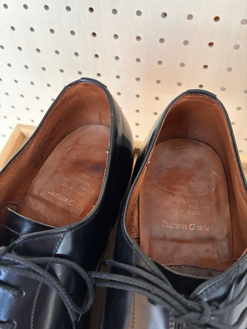 チャーチ　church's 73 ラスト　75F ストレートチップ