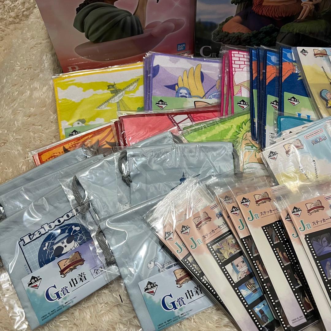 ワンピース 1番くじ ドラマティックメモリーズ まとめ ラストワン賞 コンプ