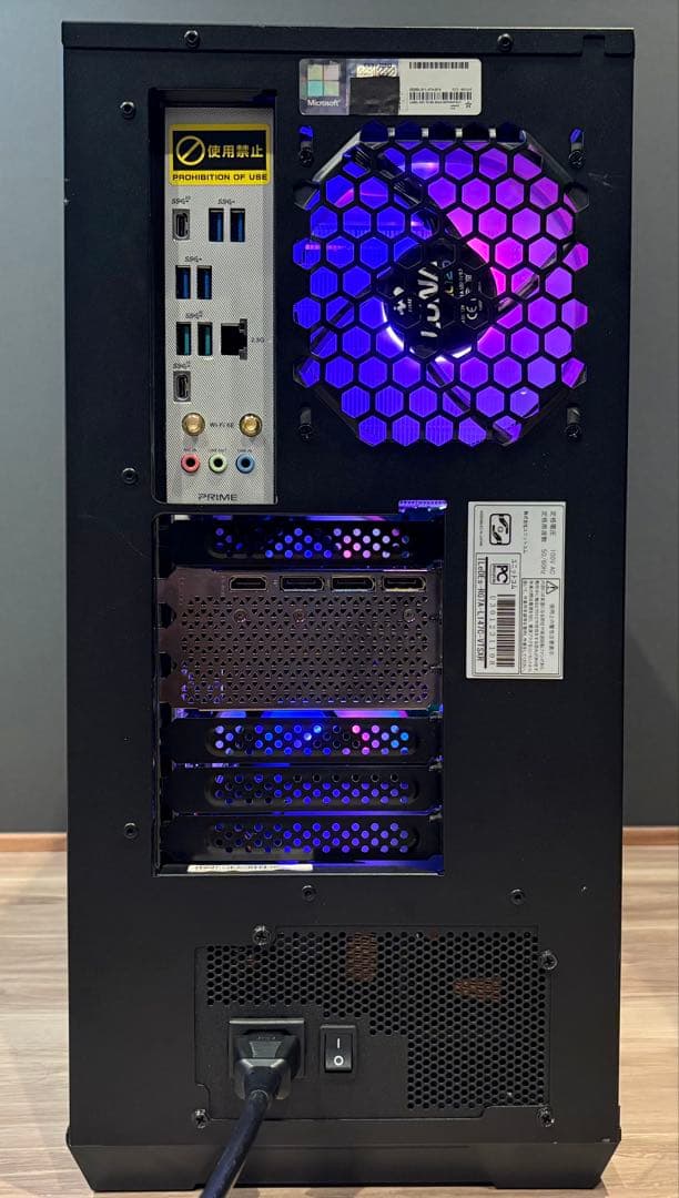 RTX4080 super　i7 14700KF　LEVEL　ゲーミングPC