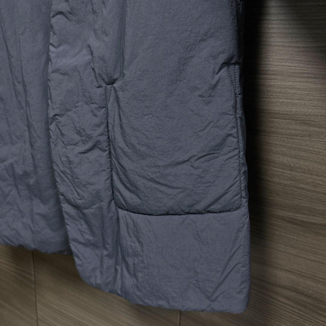 メゾンマルジェラ ノーカラージャケット ボタンレス イタリア製 ネイビー 48