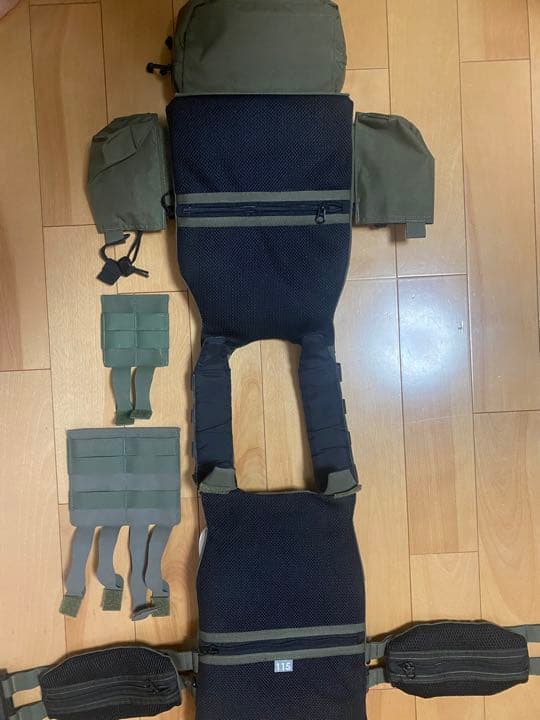 x115xTaylor P13 プレキャリ　レンジャーグリーン　RG