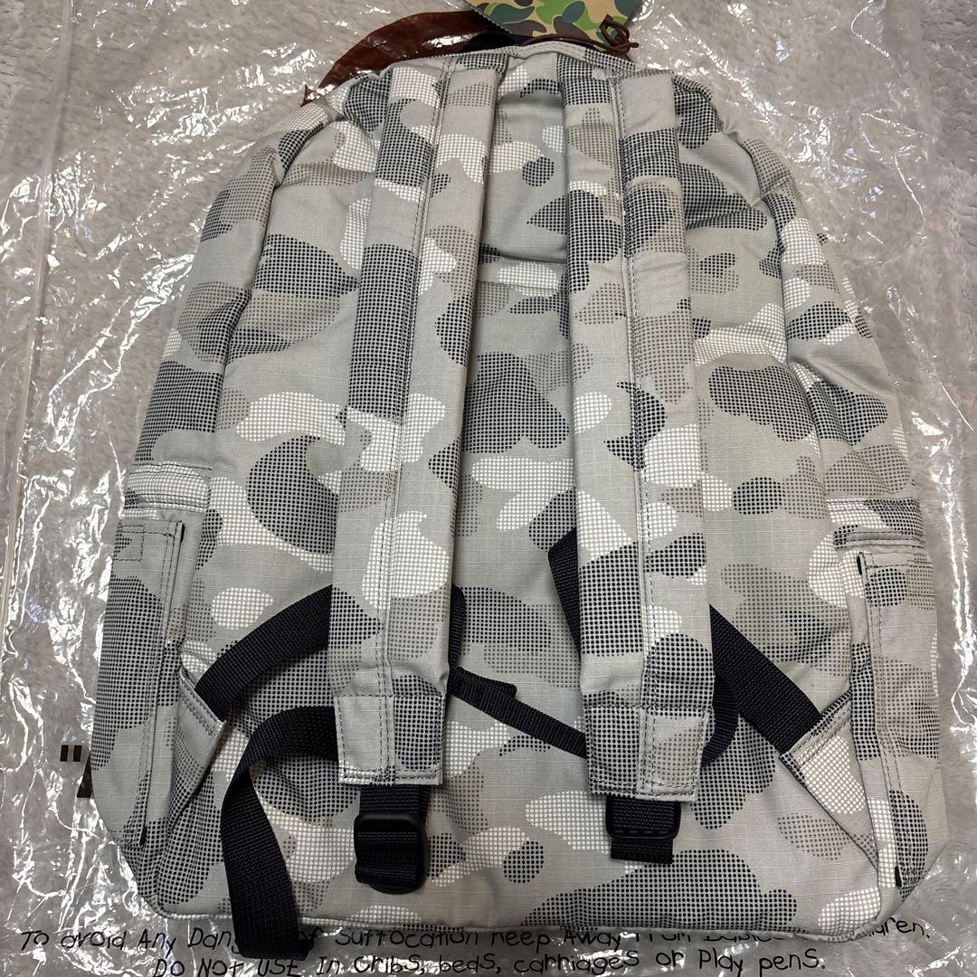 未使用　アベイシングエイプ　ポーター　リュック　ホワイト　カモフラ　タンカー