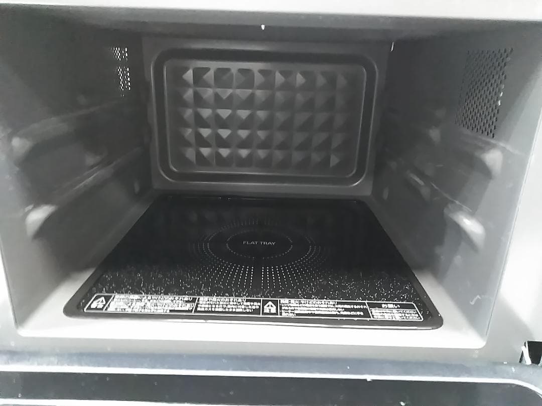 TOSHIBA 東芝 フラット オーブンレンジ ER-V18 2022年製 △