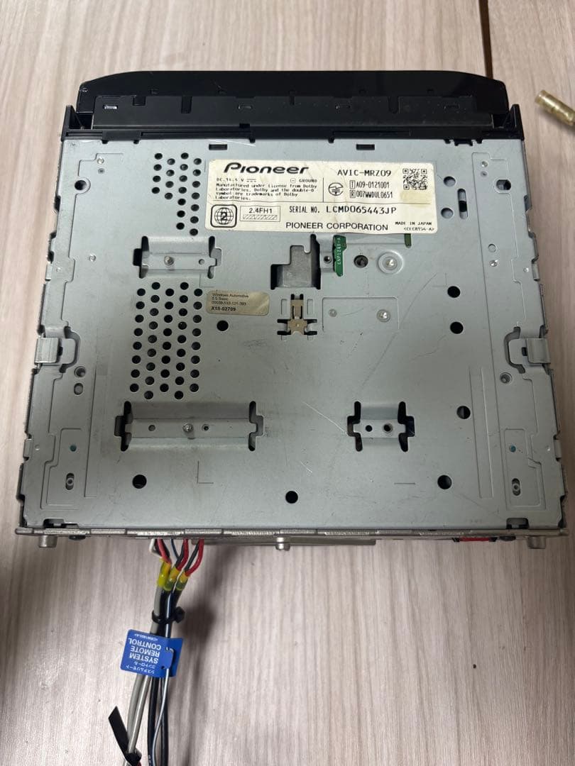 AVIC-MRZ09地図2018