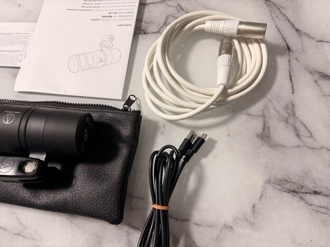 ☆最終値下げ☆美品☆オーディオテクニカ マイクセット