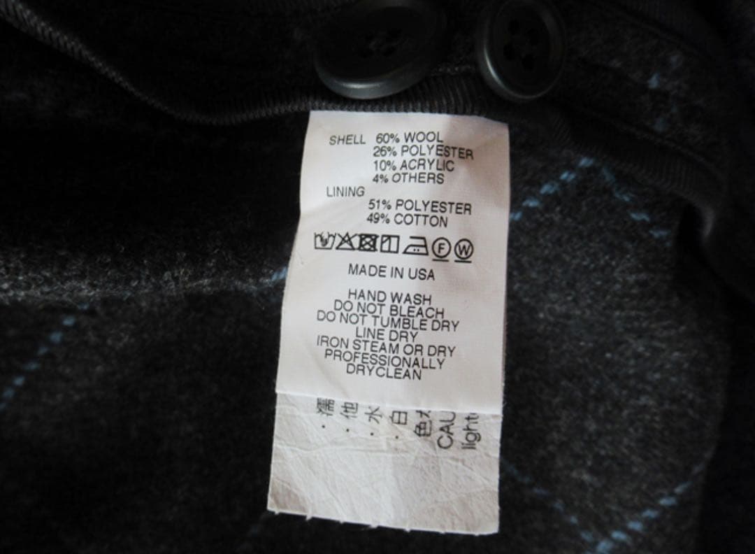 【極美品】EngineeredGarments ZipJacketウィンドウペン