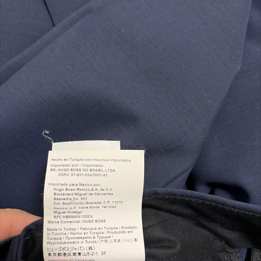 BOSS ネイビー ビジネススーツ