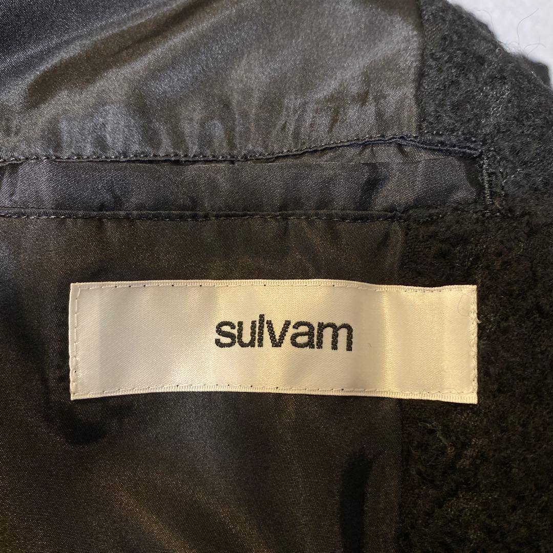 ジャケット・アウター sulvam 23aw Houndstooth Coat